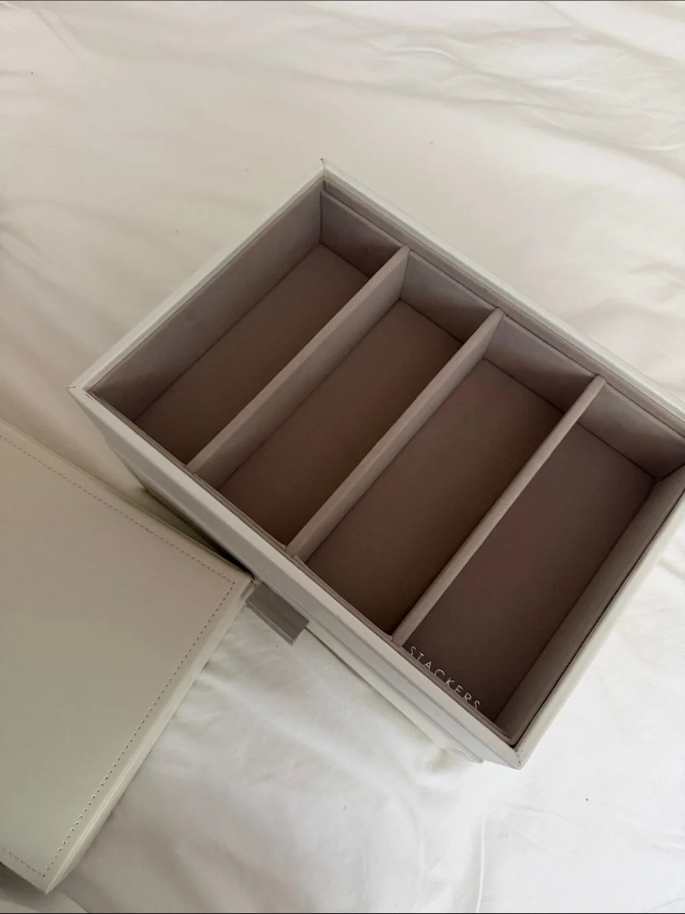 Stackers Jewelry Organizer in White